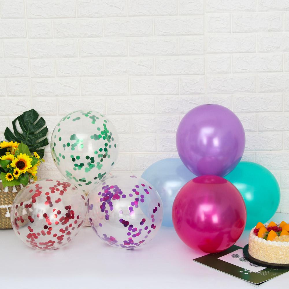 Bộ 10 Bong Bóng Latex Trong Suốt Dùng Trang Trí Tiệc Cưới / Sinh Nhật