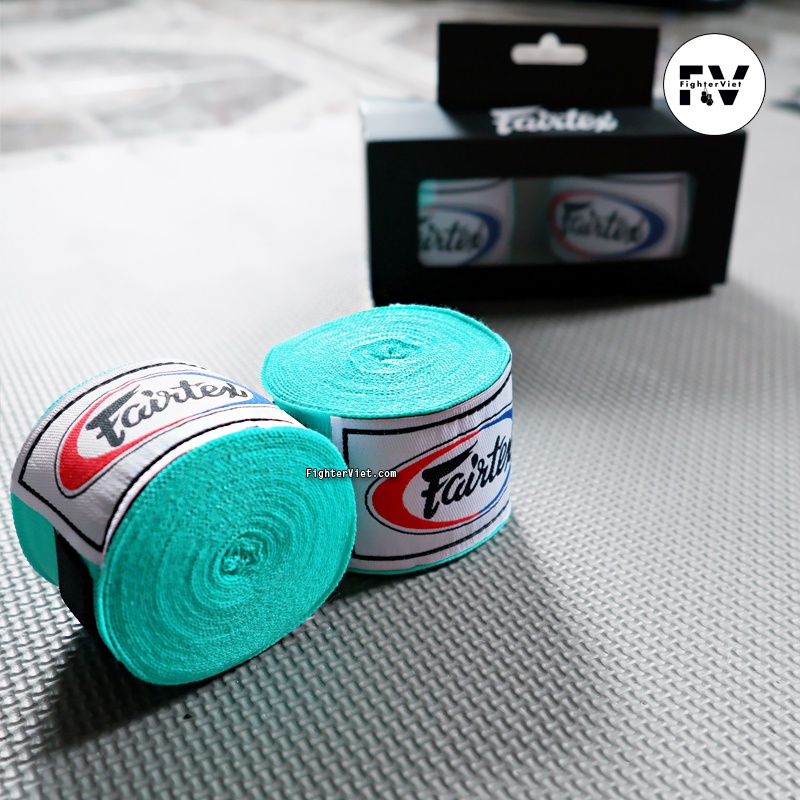 Băng Quấn Tay Handwraps Fairtex 4,5m Xanh Mint
