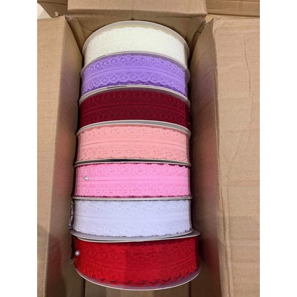 Ruy băng ren 3cm cuộn 50m