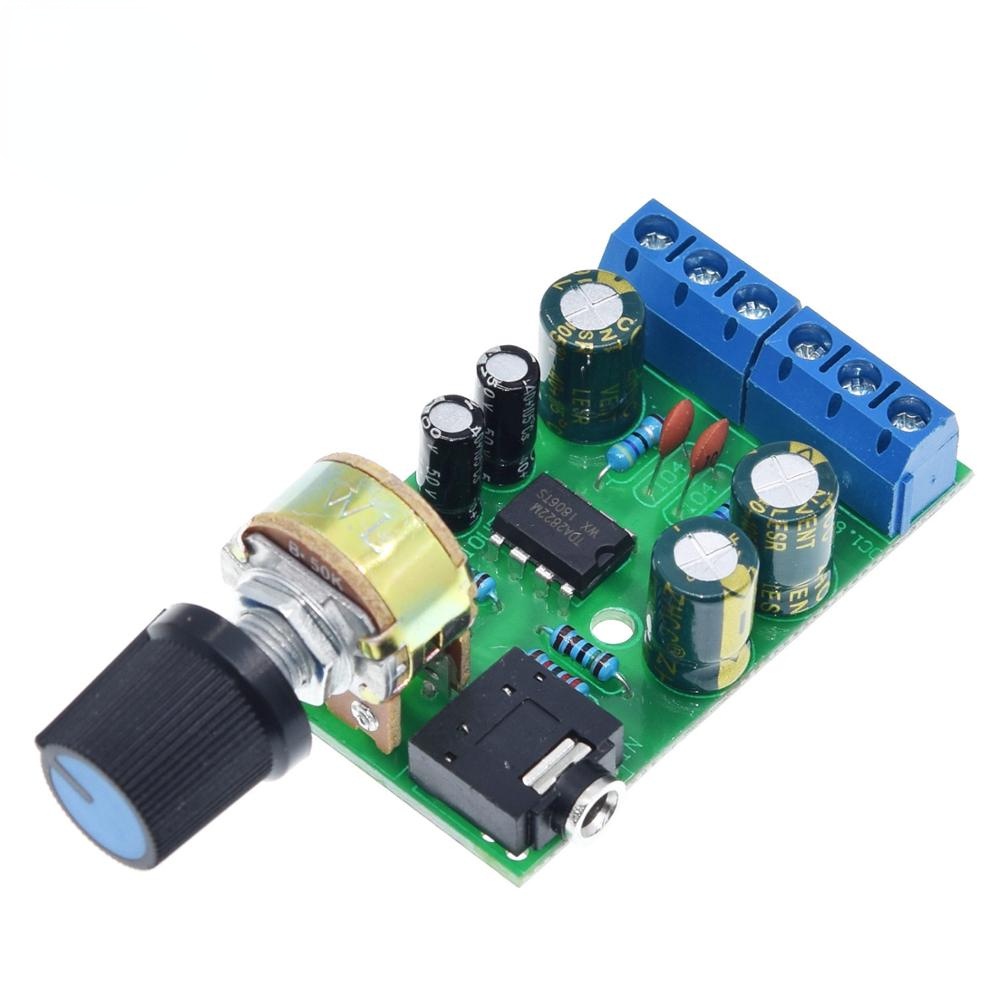 Bảng Mạch Khuếch Đại Âm Thanh TDA2822M 2.0 DC 1.8-12V Dual Channel AMP AUX