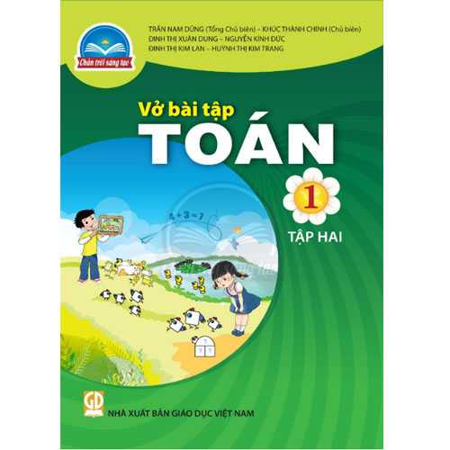 Sách - Combo 3 cuốn Toán lớp 1 SGK+SBT (Chân trời sáng tạo)