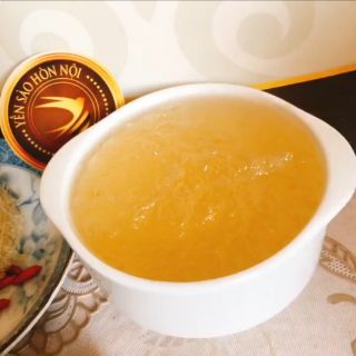 Thố chưng yến sứ trắng Bát Tràng