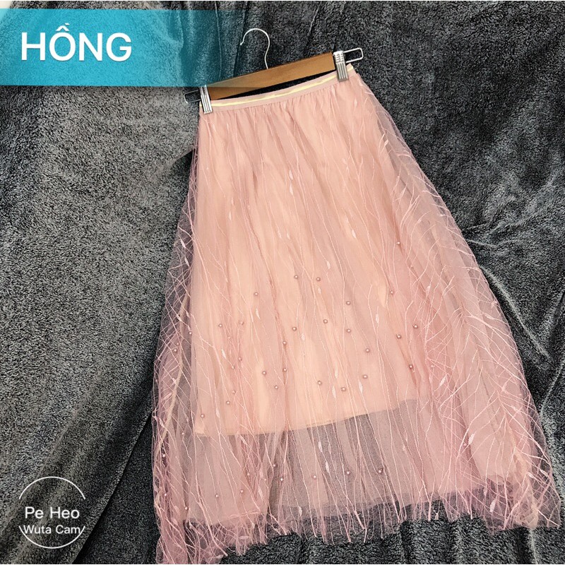 Váy đính hạt pearls - hột bẹt (ảnh thật và video) | BigBuy360 - bigbuy360.vn