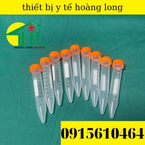Combo 10 Ống ly tâm Falcon 10ml đáy nhọn chuyên dụng túi 100 cái