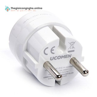 Sạc 02 cổng USB - Ucomen Cao Cấp