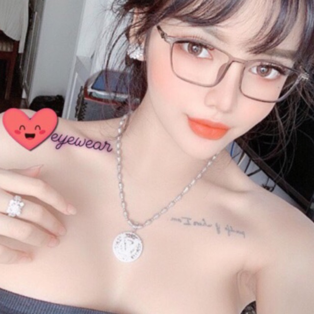 Gọng kính cận vuông cao cấp 1215 – Tiệm kính Candy