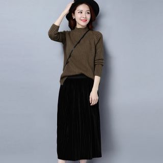 Chân váy nhung quảng châu