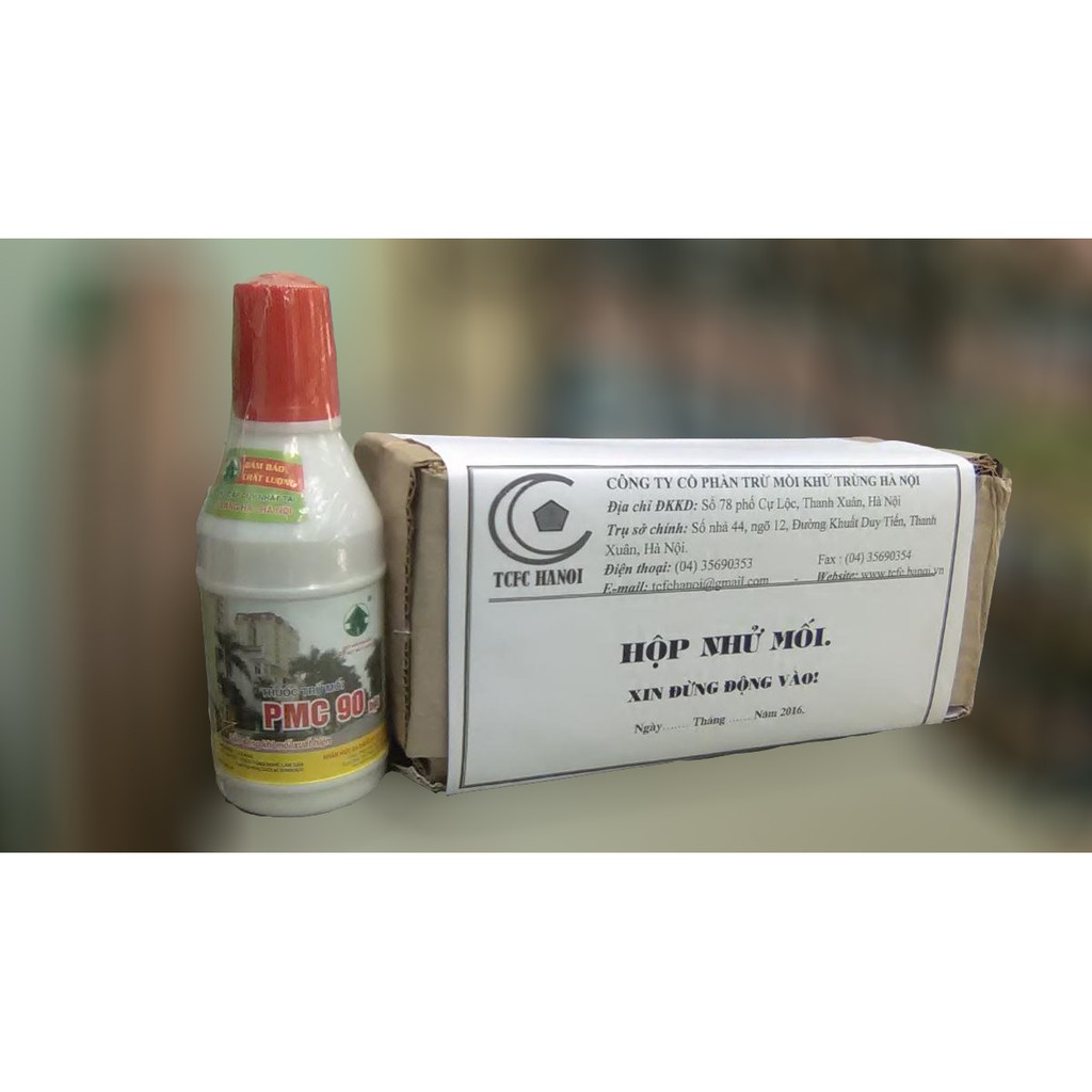 Thuốc Diệt Mối PMC-90 và hộp Nhử Mối.