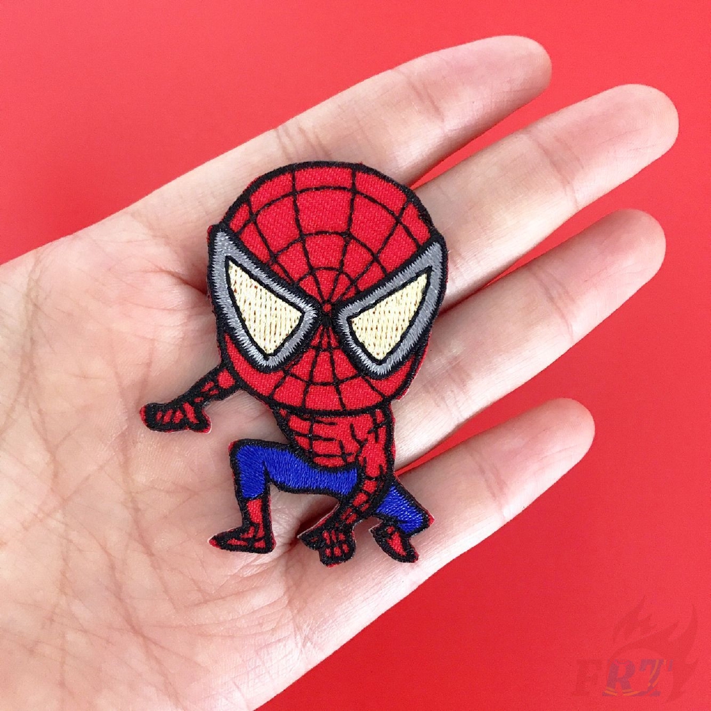 Miếng vá họa tiết Spiderman cho quần áo DIY