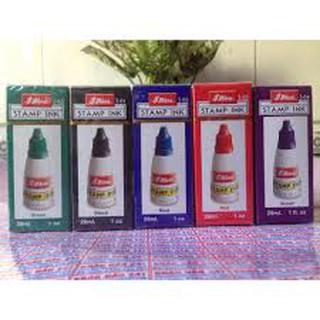 20 lọ Mực dấu Shiny S-62/63 (Đỏ - Xanh - Đen)
