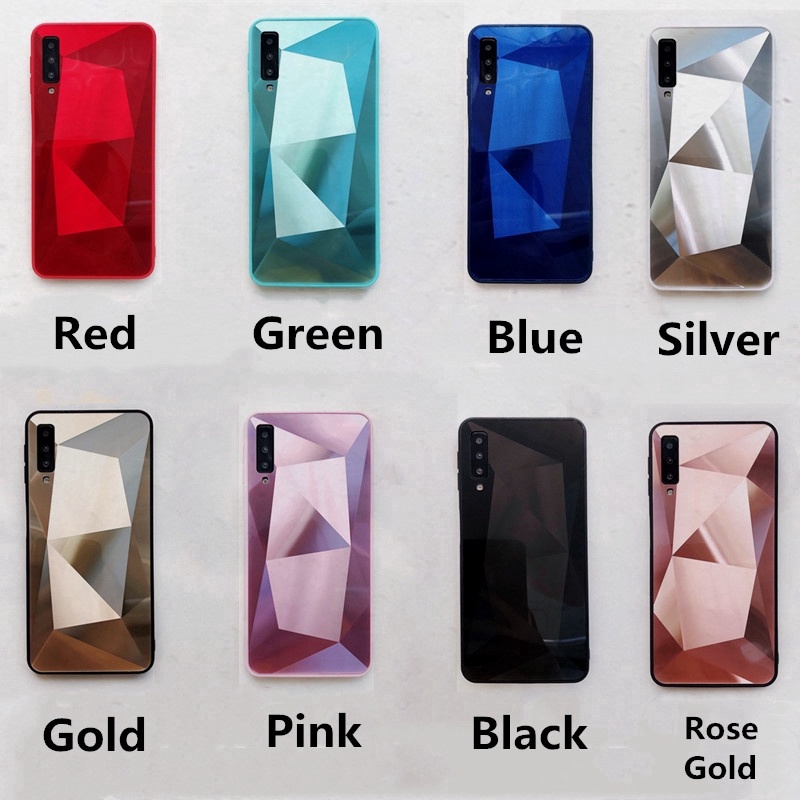 3D Casing Samsung Galaxy A21s A20s A30s A50s A70 A50 A30 A20 A10 Ốp điện thoại họa tiết vân kim cương | BigBuy360 - bigbuy360.vn