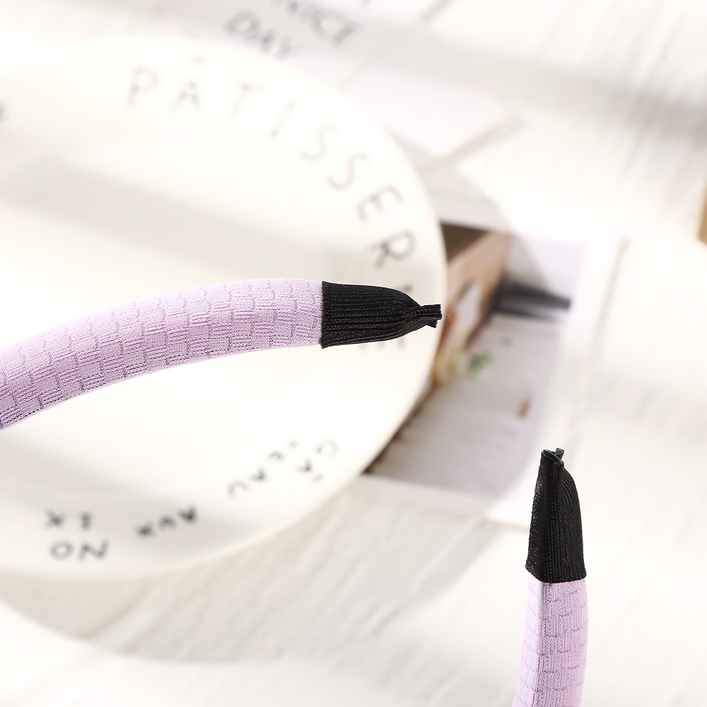 Cài tóc Haimeikang bằng bọt biển màu sắc ngọt ngào thiết kế đơn giản thời trang cho nữ