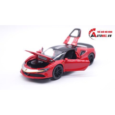 MÔ HÌNH XE FERRARI SF90 STRADALE RED 1:32 7476