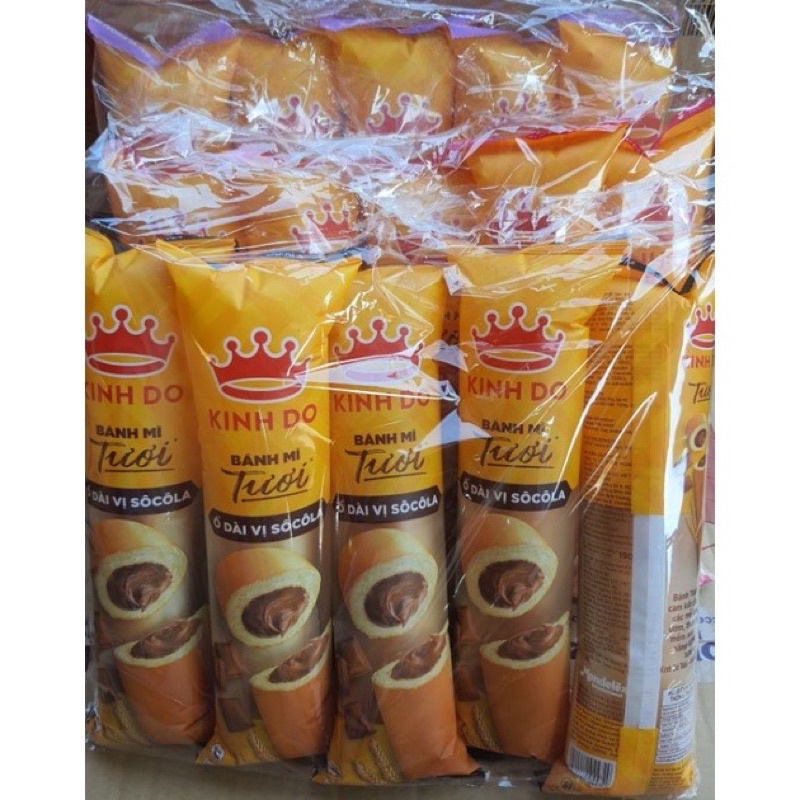 COMBO 5 CÁI BÁNH MÌ TƯƠI Ổ DÀI KINH ĐÔHSD:10->13 NGÀY