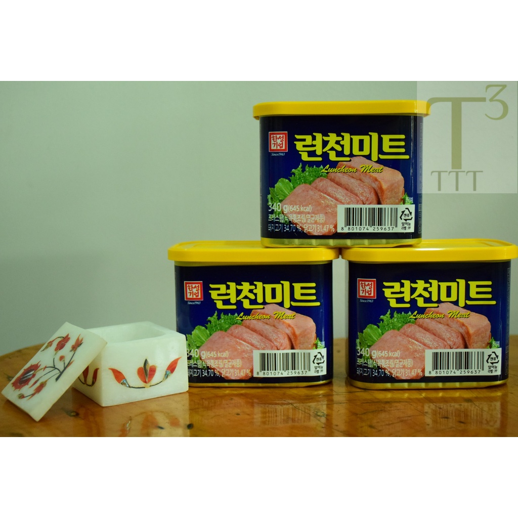 Thịt Heo Hộp Kiểu Mỹ, Thịt Hộp Ăn Liền, Thịt Hộp HanSung Hàn Quốc - HSD 08/2024 | BigBuy360 - bigbuy360.vn