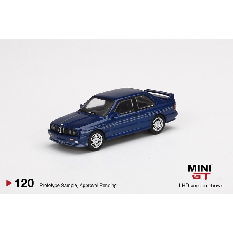 Mô hình xe hơi bmw m3 e30 alpina b6 màu xanh dương bằng hợp kim cao cấp với tỉ lệ 1: 64