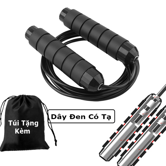 Dây Nhảy Thể Lực Đàn Hồi hỗ trợ luyện tập thể dục, thể thao tiện lợi tại nhà