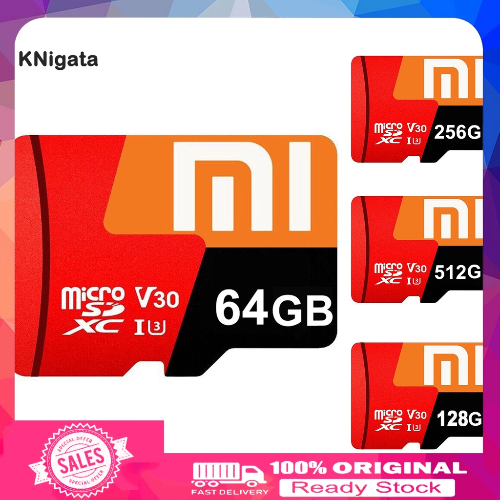 Đầu Đọc Thẻ Nhớ 64gb / 128gb / 256gb / 512gb / 1tb Tf Cho Điện Thoại / Máy Tính Bảng Xiaomi