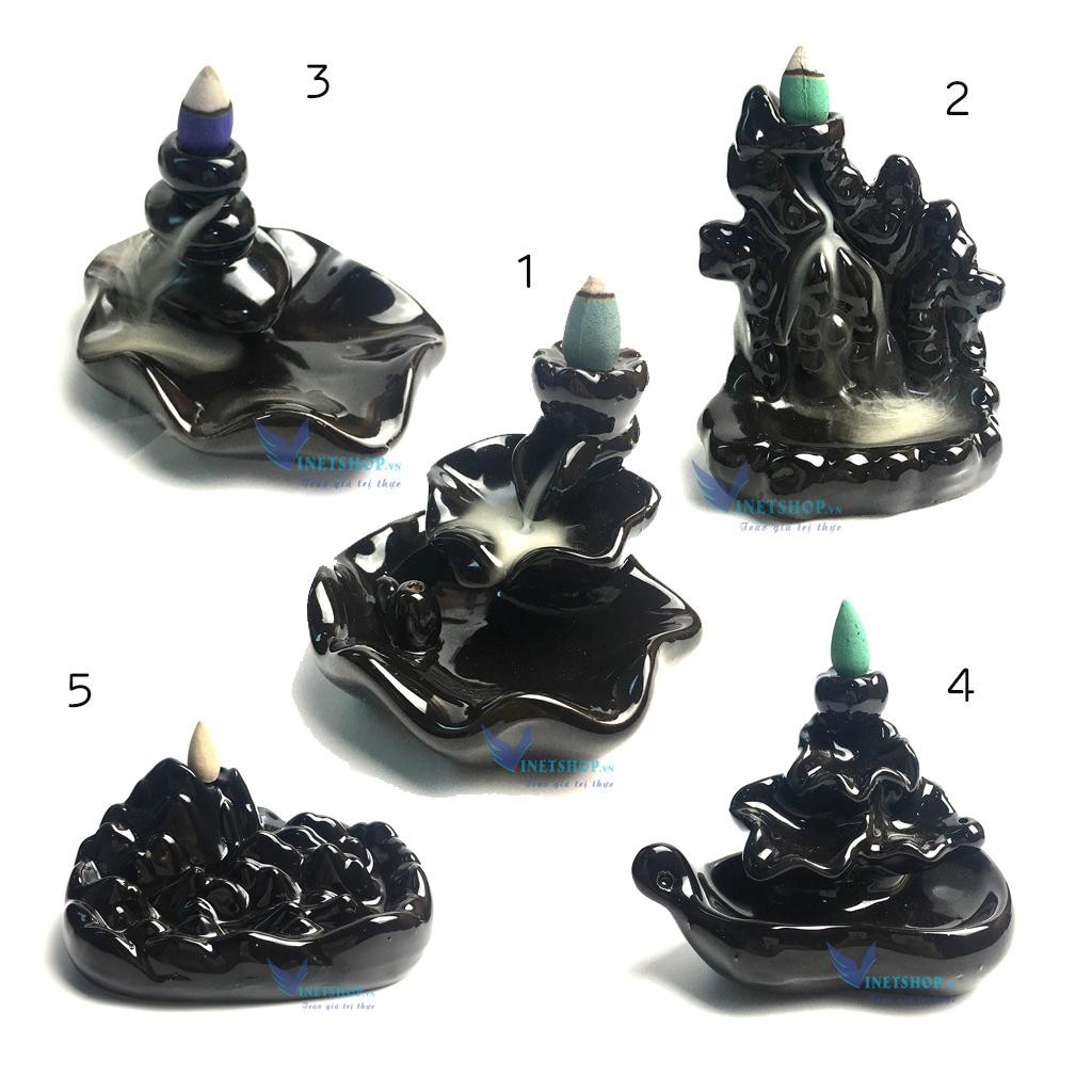 Thác Khói Trầm Hương Thác Trầm Khói Ngược Cao Cấp tặng 5 nụ trầm hương | BigBuy360 - bigbuy360.vn