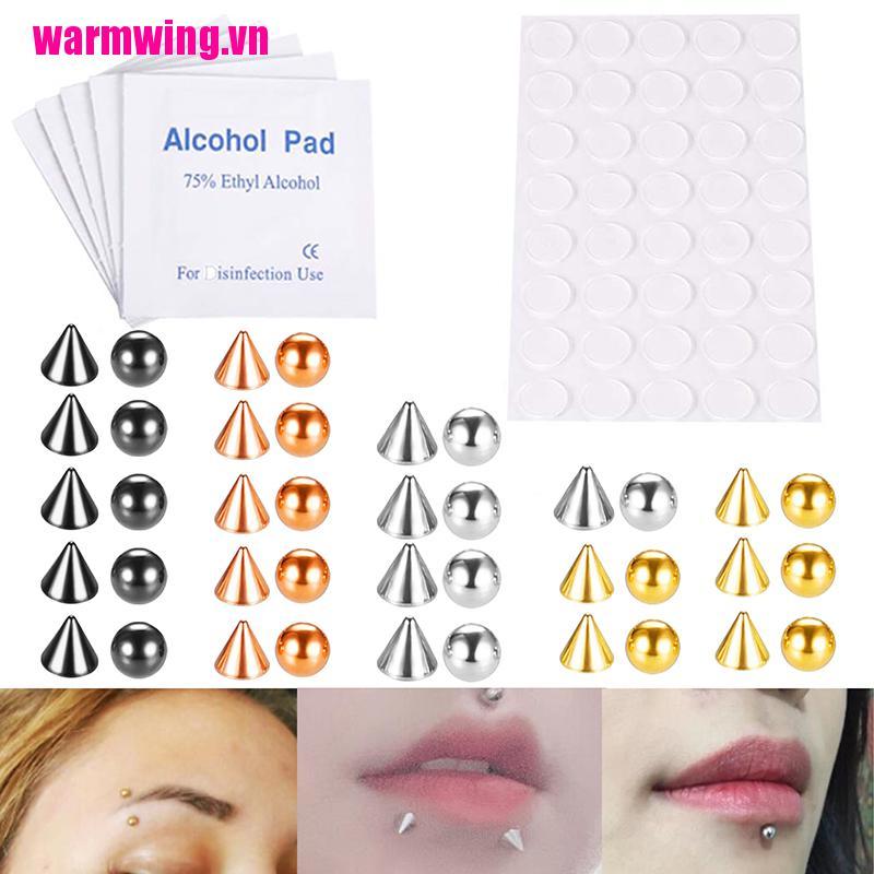 Khuyên Xỏ Mũi / Lông Mày / Môi Kiểu Dáng Thời Trang