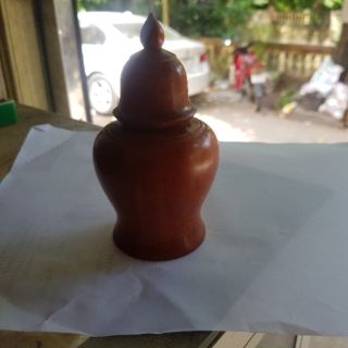 Lọ tăm gỗ hương