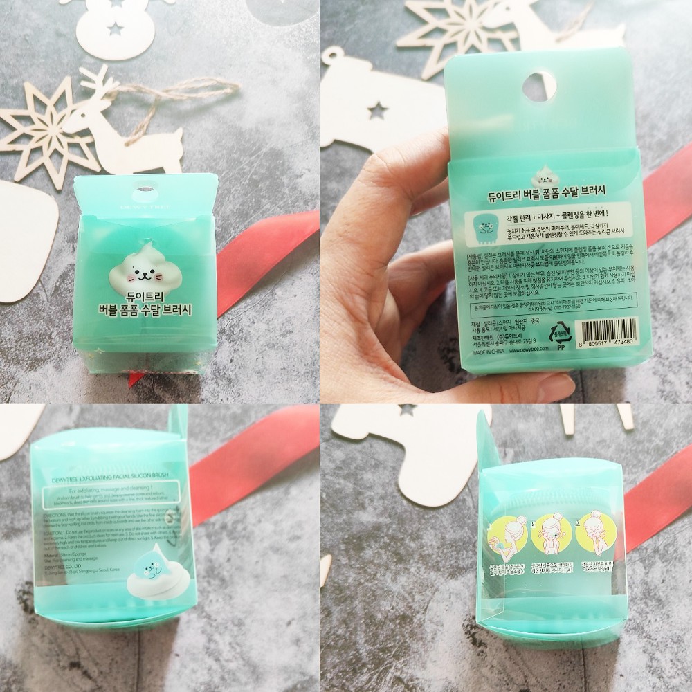 Bạch tuộc rửa mặt Dewytree Exfoliating Facial Silicone Brush | BigBuy360 - bigbuy360.vn