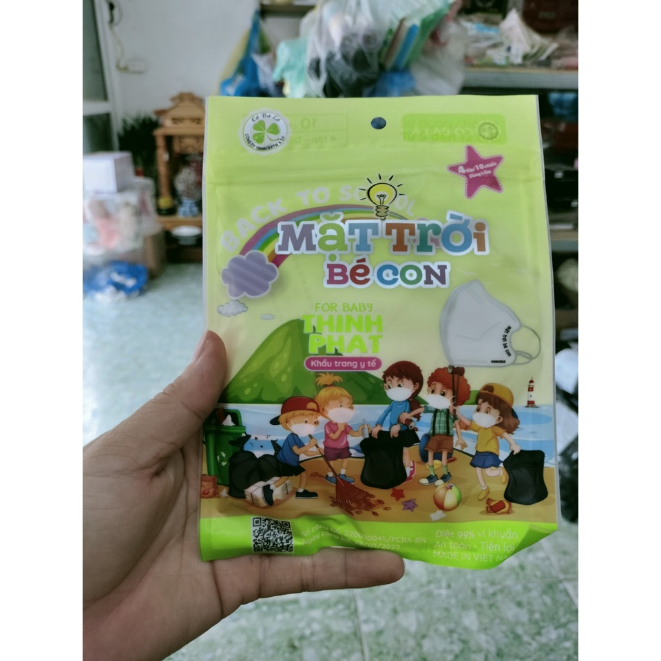 Khẩu trang 5D  trẻ em  Thịnh Phát