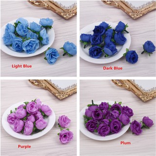 Hoa Hồng Giả Bằng Lụa Dùng Trang Trí
