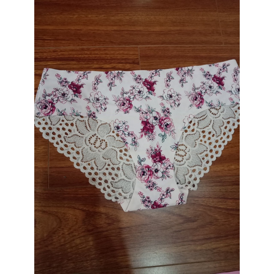Set 4/1 Quần Lót Nữ Đúc Su Siêu Mát Pha Ren Hoa có BIG SIZE cho mẹ hàng XUẤT DƯ cao cấp shopNEM