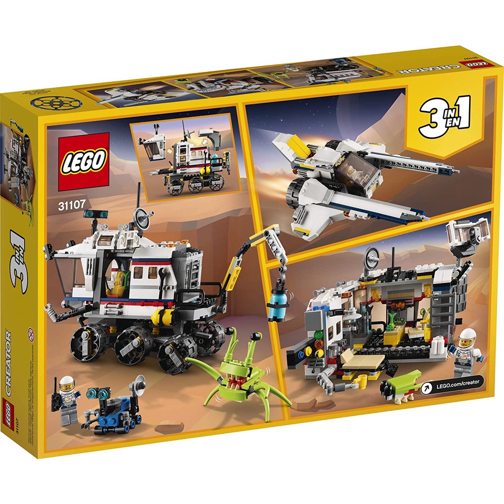 Đồ chơi LEGO CREATOR - Tàu Thám Hiểm Không Gian- mã 31107 - 510 chi tiết