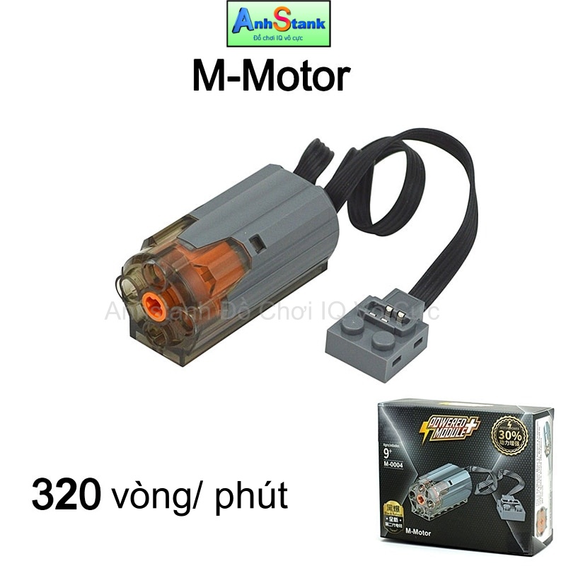 Động cơ technic chuẩn STEM hiệu suất cao hãng Mouldking tương thích với mô hình 9686, technic, education bảo hành 1:1