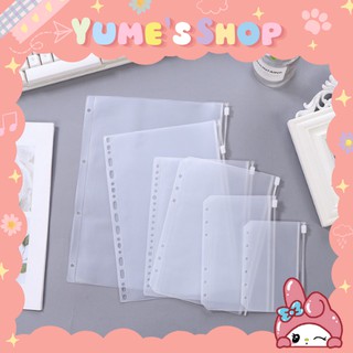 Túi zip sổ còng sổ planner khổ a5-a6