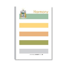 Sổ ghim A4 Hải Tiến Harmony 200 trang 3590 có lề