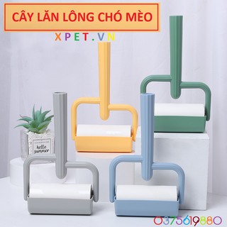 Cây lăn bụi, lăn lông chó mèo hình xương rồng dể thương có thể thay lõi