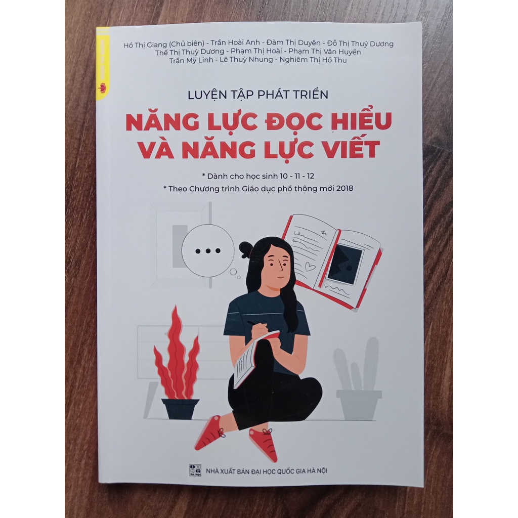 Sách - Luyện tập Năng lực đọc hiểu và nặng lực viết