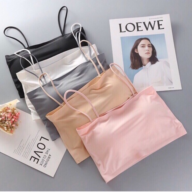 [SALE] Áo Bra Đúc Su Trơn 2 Dây mềm mịn mã 8881 | BigBuy360 - bigbuy360.vn