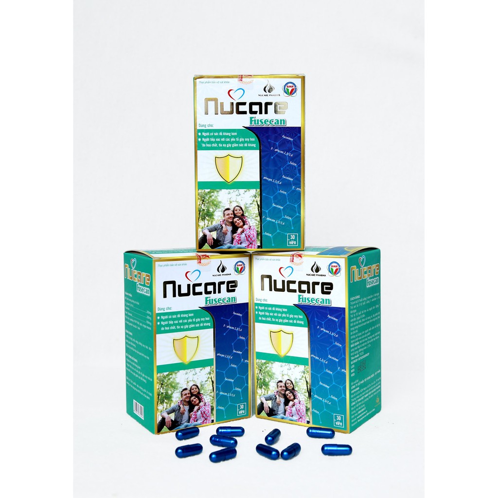 TĂNG CƯỜNG SỨC ĐỀ KHÁNG VỚI FUSECAN NUCARE HỘP 30 VIÊN