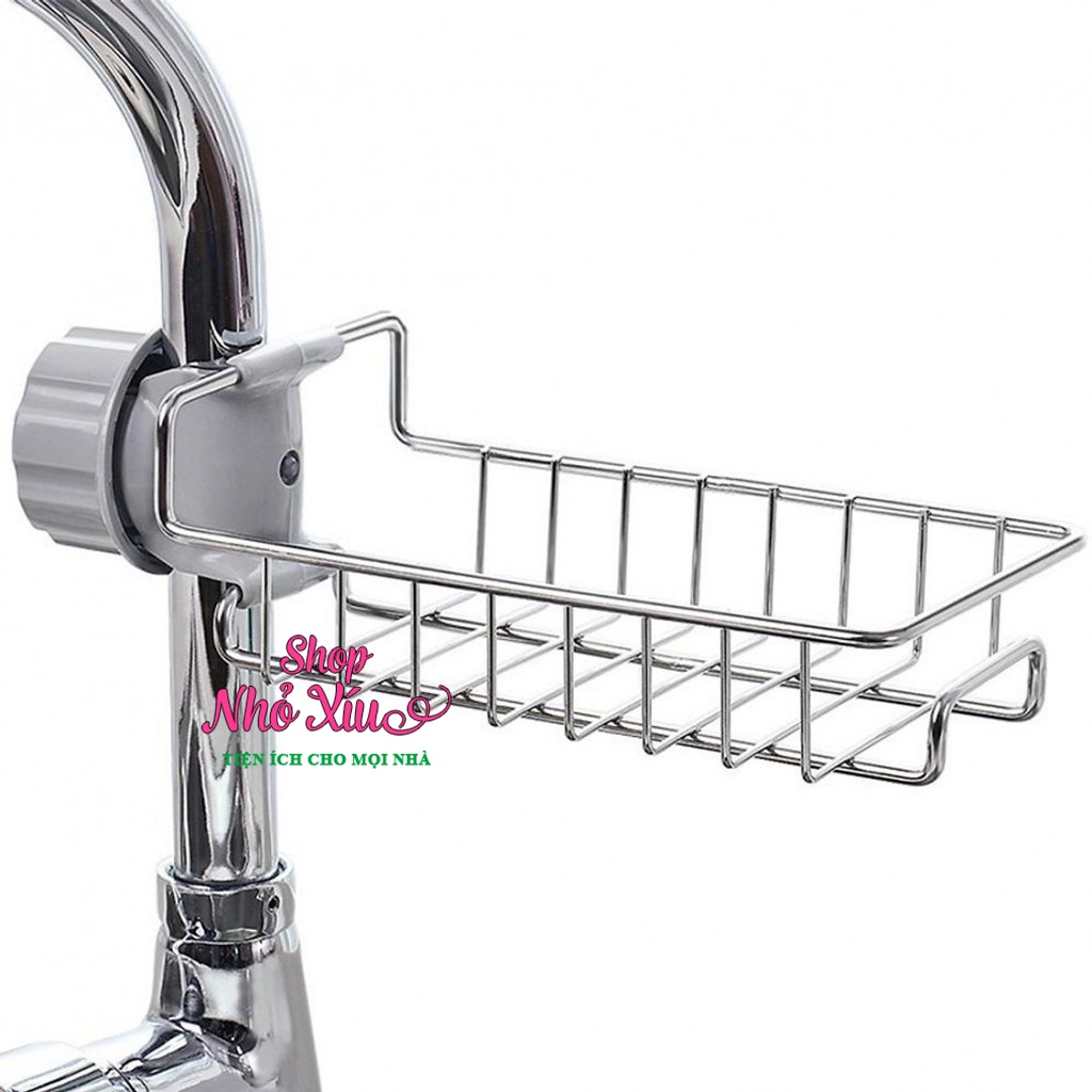 Giá để miếng rửa chén bằng inox