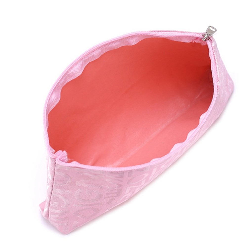 Túi du lịch đựng đồ trang điểm có khóa kéo. Thời trang, đẹp