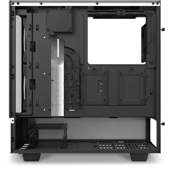 Vỏ Case NZXT H510 Elite (Mid Tower/Màu Trắng/Đen/Fan Led RGB/usb typeC)