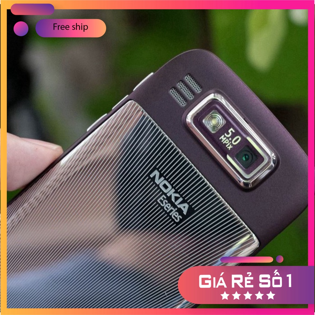 SĂN SALE NỮA NÀO Điện Thoại Nokia E72 violet Hàng Chính Hãng Nguyên Zin Bảo Hành 12 Tháng $$$