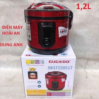 [ BẢO HÀNH 12 THÁNG ] Nồi cơm điện Cuckoo 3D 2 dung tích 1.2L - 2L Lòng siêu dày cơm ngon 5.0