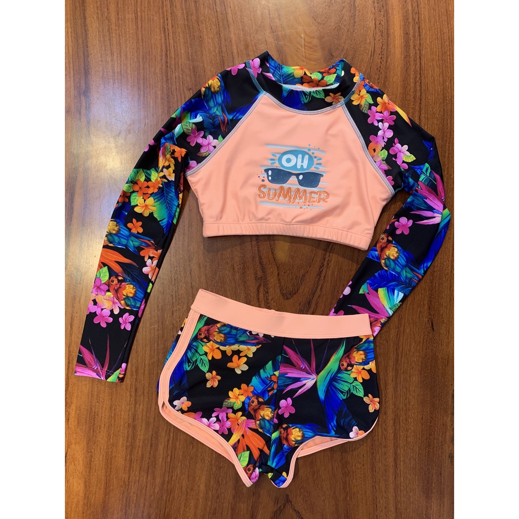 Bộ bơi nữ tay dài 21084-Lan Hạnh