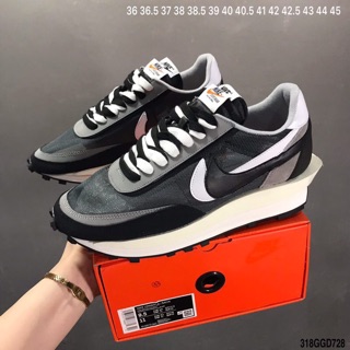 Giày Nike LDV & Waffle Daybreak đen
