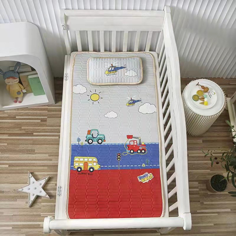 CHIẾU ĐIỀU HÒA TECEL CHO BÉ, HỌA TIẾT 3D-KÍCH THƯỚC 60X120CM
