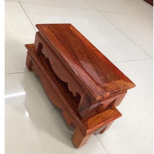 Đế kê khung thờ gỗ hương ngang 40cm