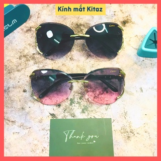 Mắt kính nữ, Kính mát nữ KARTIER Kitaz thời trang siêu cute 2022