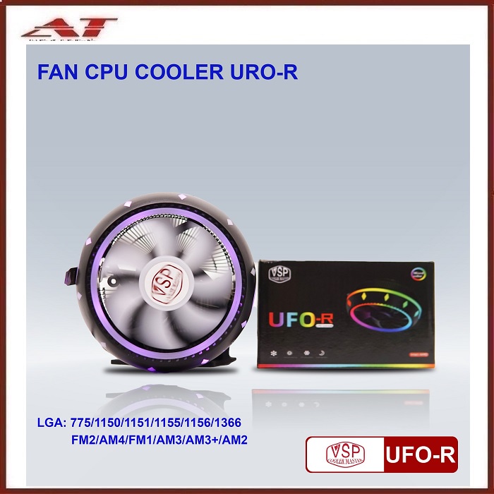 Fan Đa Năng UFO LED RGB
