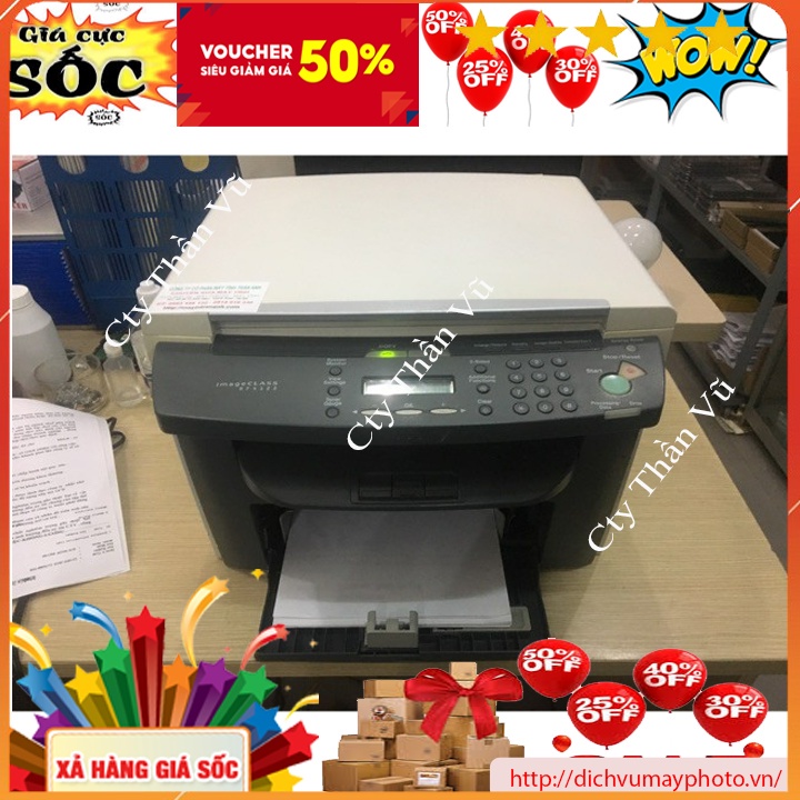 Máy in laser đen trắng đa năng Canon 4122 cũ bền in 2 mặt có Scan Copy bảo hành Kholinhkienmayin