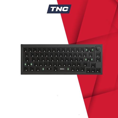 Kit Bàn Phím Cơ Keychron Q2 Barebone - Silver Grey - Có Knob  bảo hành chính hãng